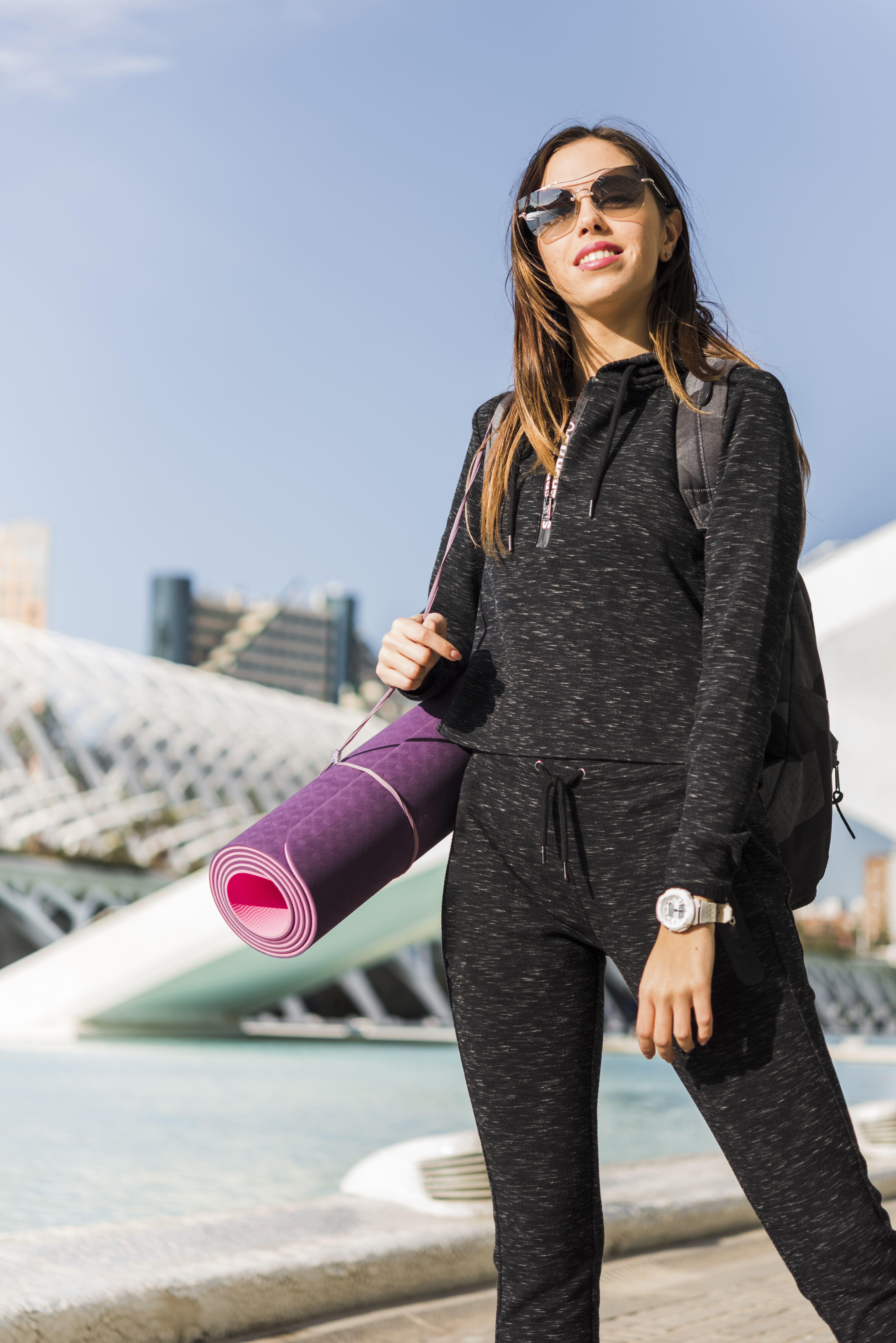 Athletic women wearing Pathanjali's breathable, moisture-wicking sportswear, perfect for a range of sports and fitness routines